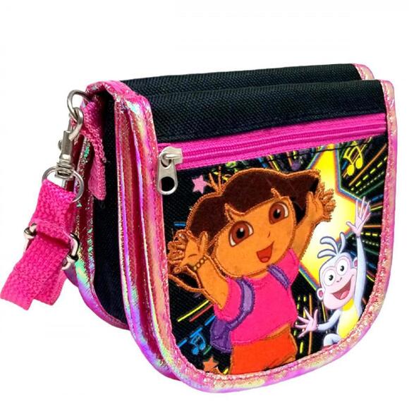 Dora the Explorer Wallet Purse Long Shoulder Strap - Picture 1 of 5